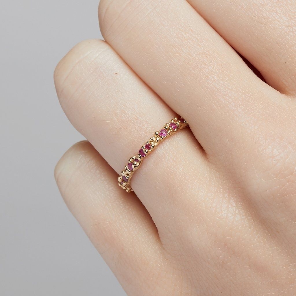 Ruby + Eternity Band