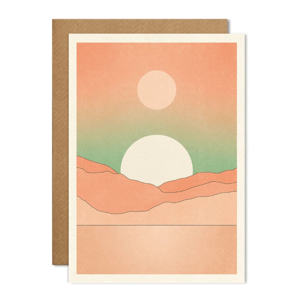 In The Hills Print Card