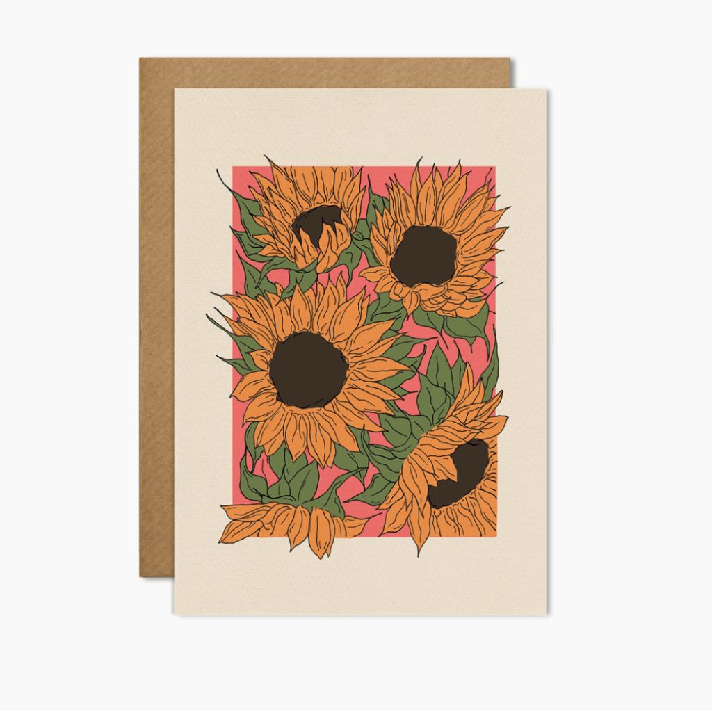 Sunflower Card