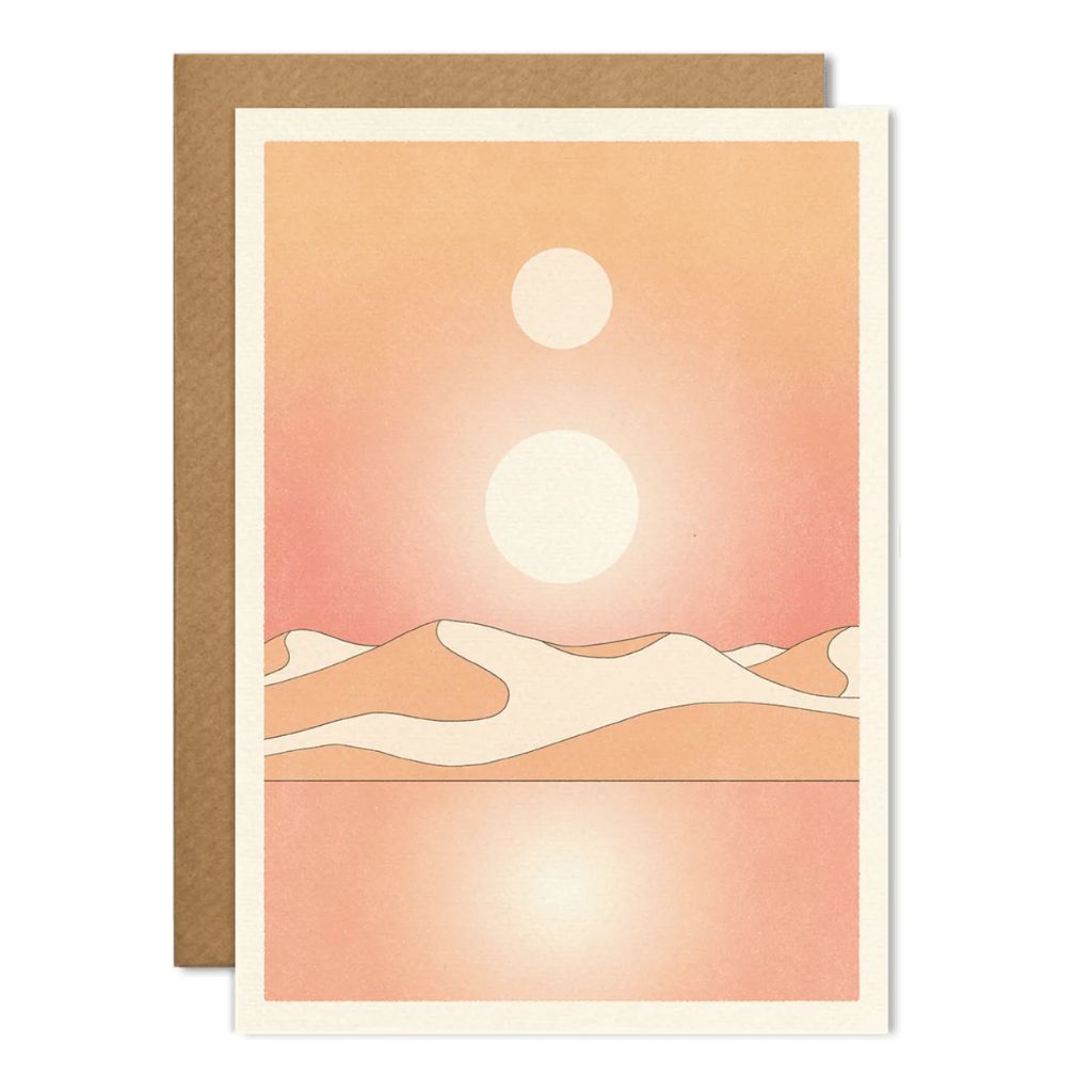 Dunes Print Card