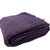 Handwoven Throw Blanket + Light Purple