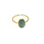 Oval Emerald + Ring