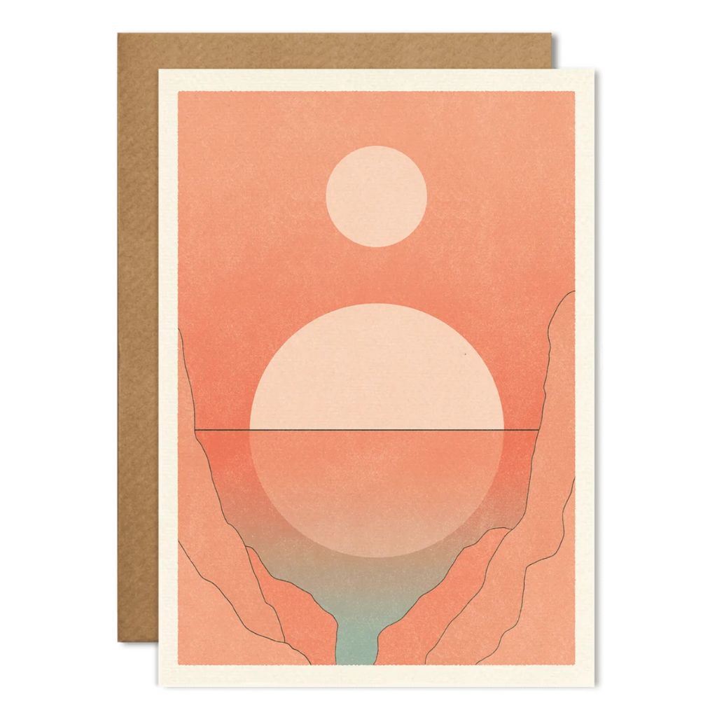 Canyons Print Card