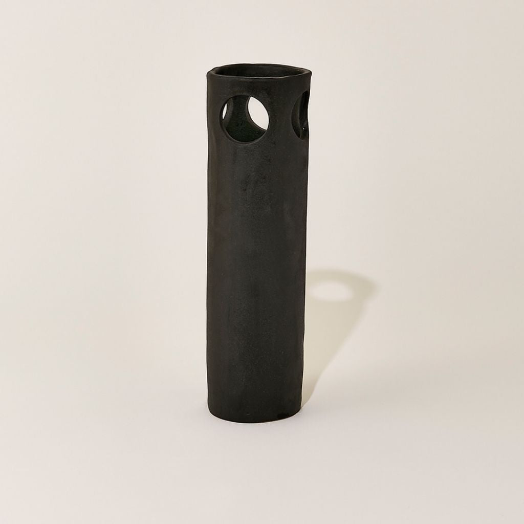 Cenote Vase Black