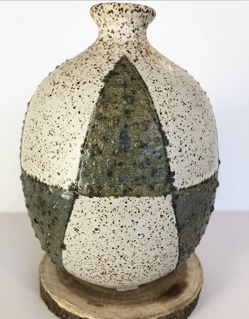 Thorn Pattern Bud Vase