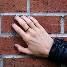 Pebble Stacking Ring + Cobalt Chrome