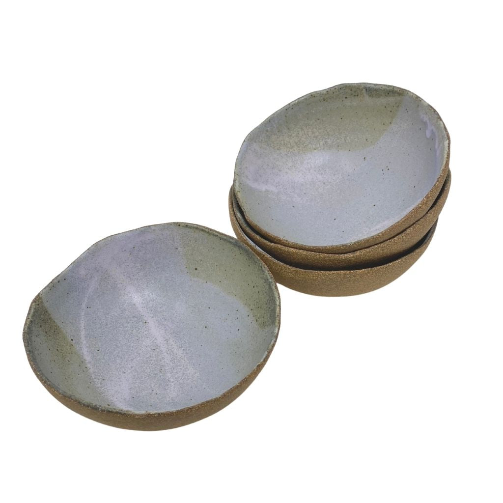 Eggshell Morning Bowl + Lavender