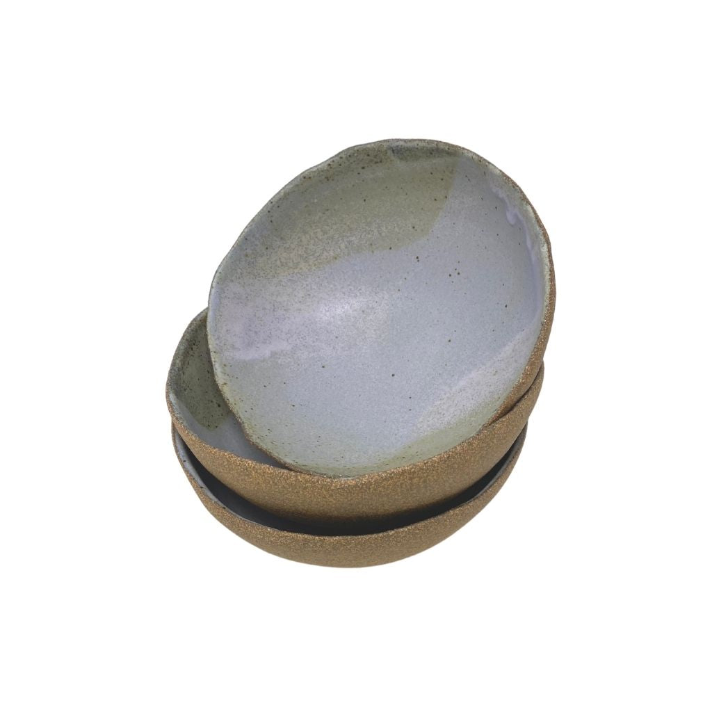 Eggshell Morning Bowl + Lavender