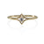 Mine Cut Diamond Star Ring