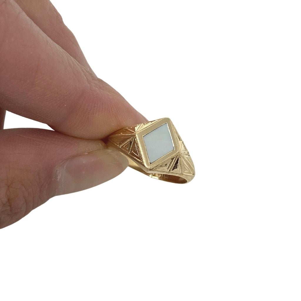 Mother Of Pearl + Ring