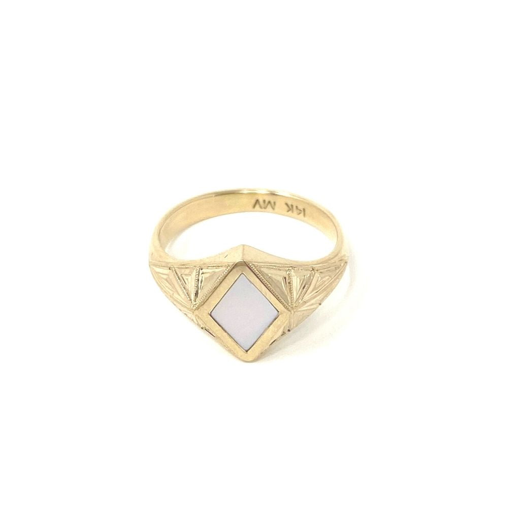Mother Of Pearl + Ring