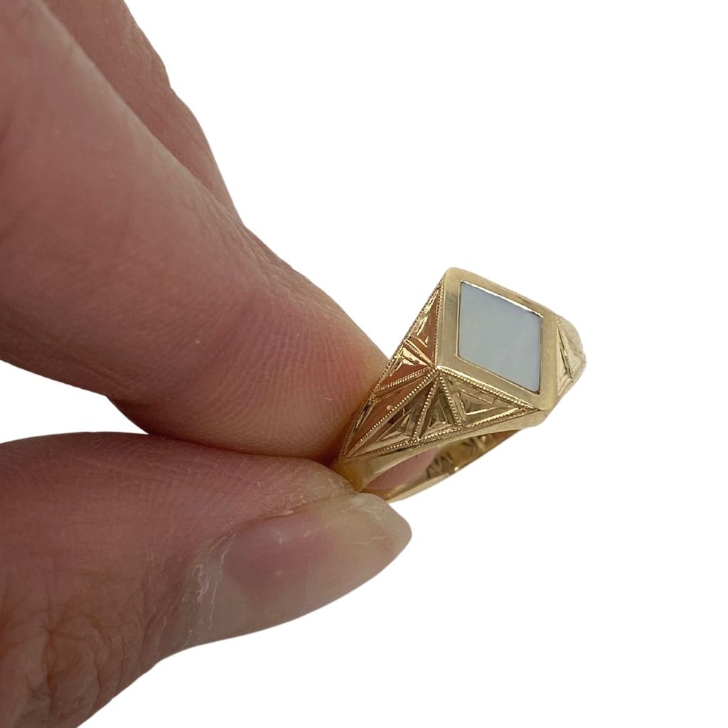 Mother Of Pearl + Ring
