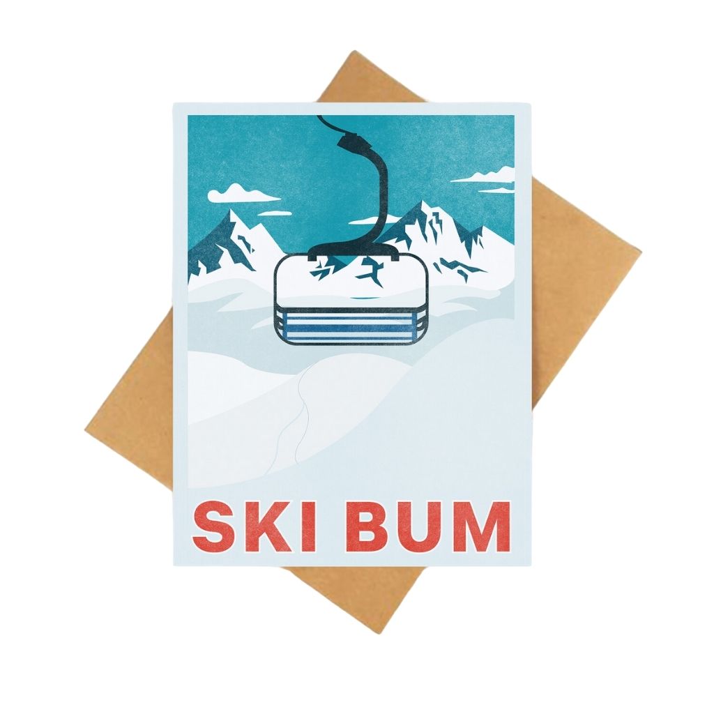 Ski Bum Card