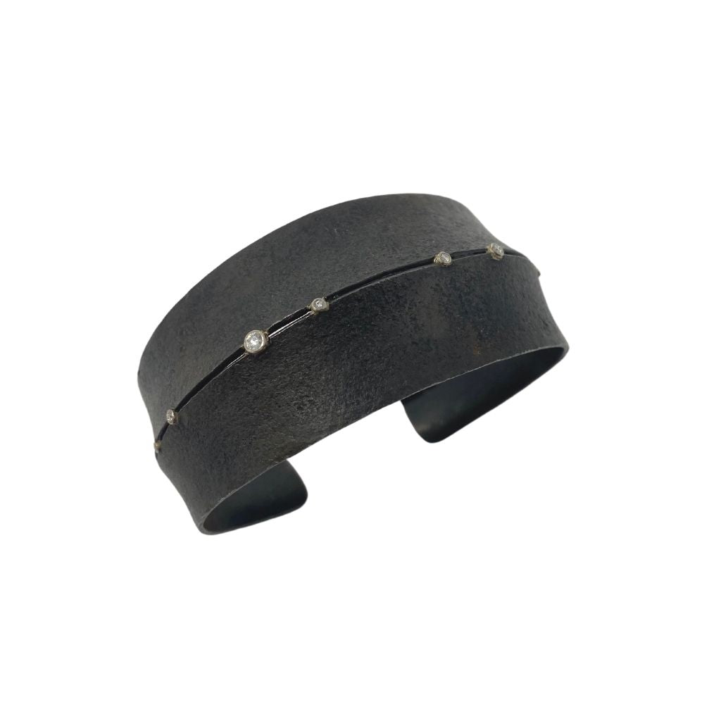 Sliced Cuff + Diamonds