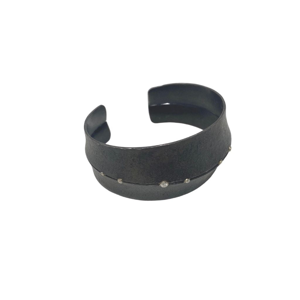 Sliced Cuff + Diamonds