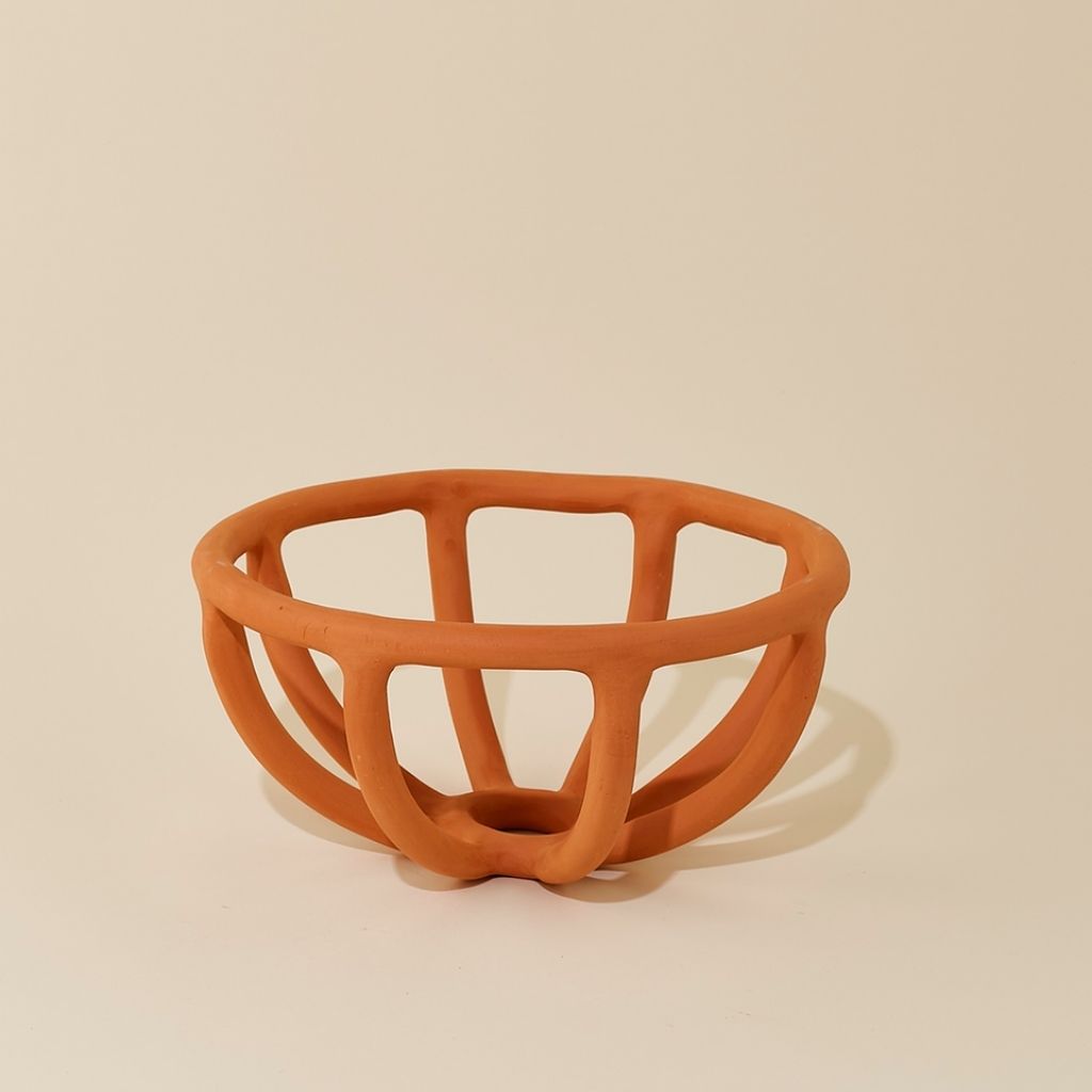 Prong Fruit Bowls + Terracotta