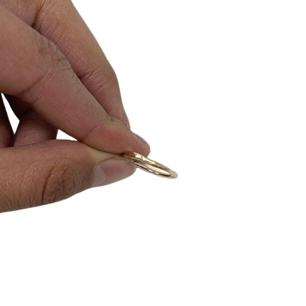 Petite Stacking Ring + Rose Gold